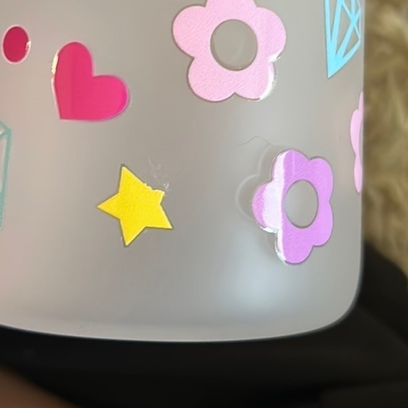 Unicorn Stars Frosted Tumbler - Picture 3 of 3